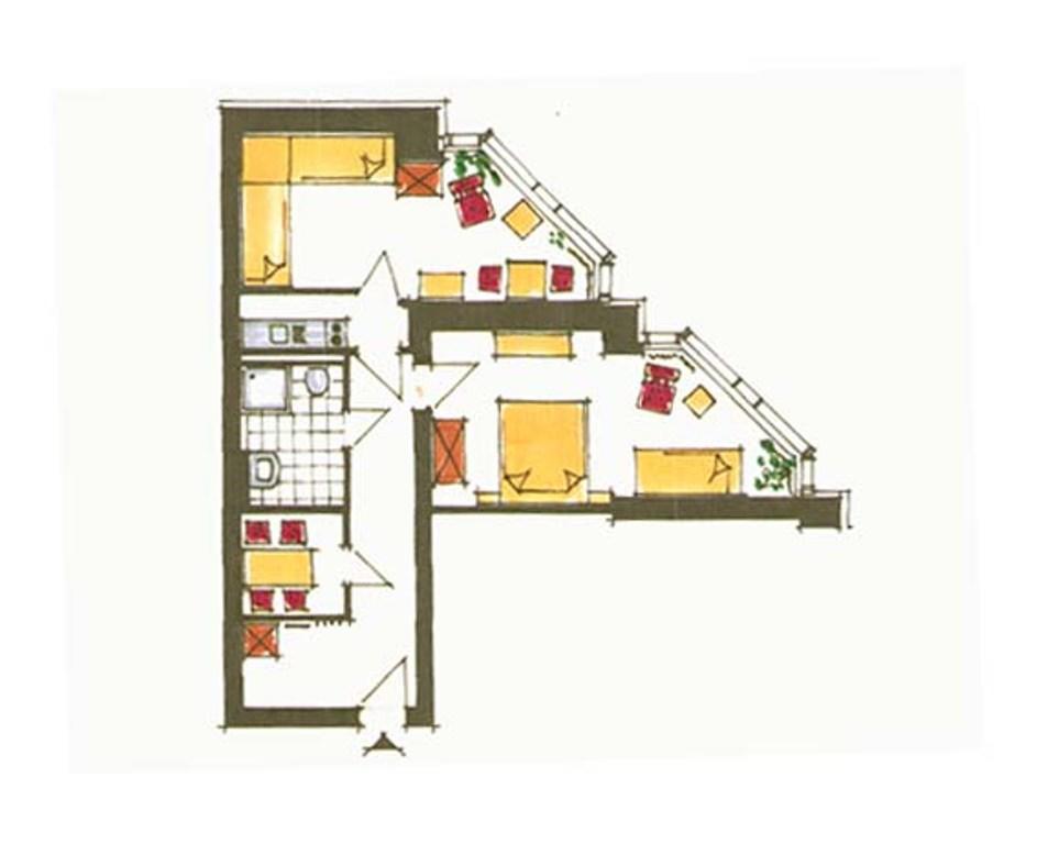 Apartment Zentrum/hauptbahnhof Leipzig
